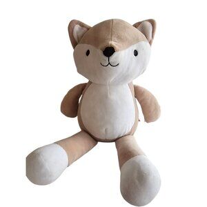 2019 Lambs & Ivy Bedtime Originals Lavender Woods 13” Plush Tan/White Fox - Sly